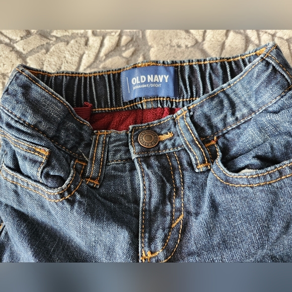 Old Navy Fleece Lined Jeans Toddler Boy's 2T - Picture 2 of 2